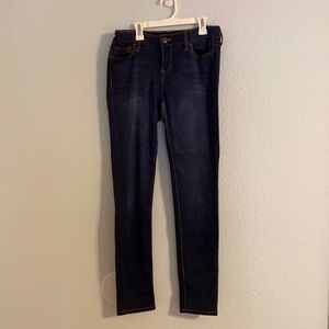 Celebrity Pink Dark Wash Skinny Jeans